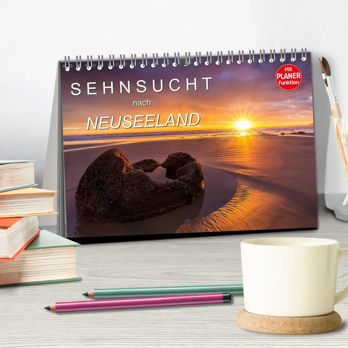 Bild: 9783457907078 | Sehnsucht nach Neuseeland (Tischkalender 2026 DIN A5 quer),...