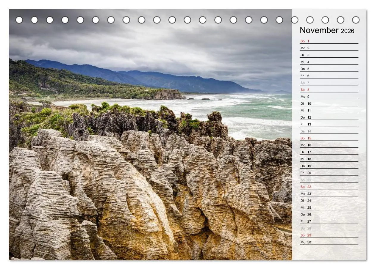 Bild: 9783457907078 | Sehnsucht nach Neuseeland (Tischkalender 2026 DIN A5 quer),...