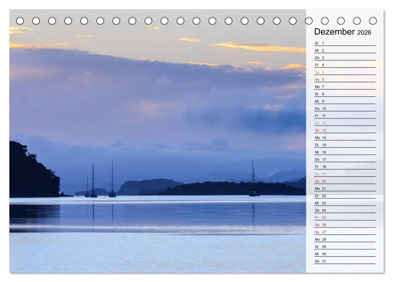 Bild: 9783457907078 | Sehnsucht nach Neuseeland (Tischkalender 2026 DIN A5 quer),...