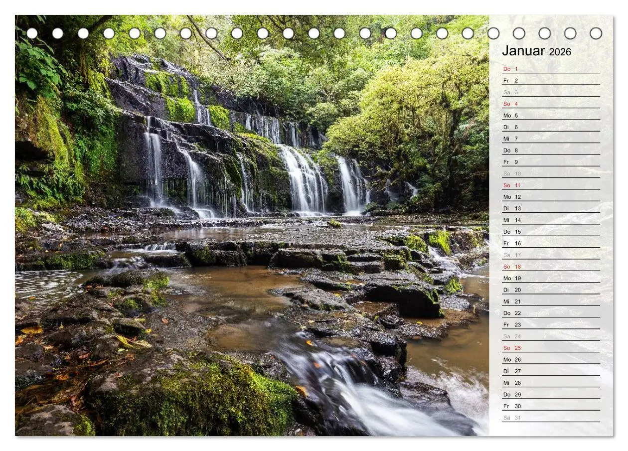 Bild: 9783457907078 | Sehnsucht nach Neuseeland (Tischkalender 2026 DIN A5 quer),...