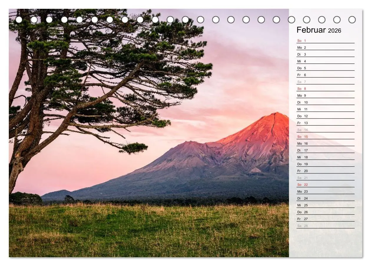 Bild: 9783457907078 | Sehnsucht nach Neuseeland (Tischkalender 2026 DIN A5 quer),...