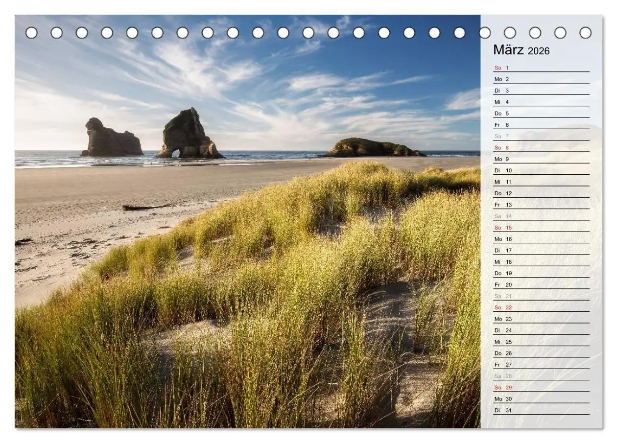 Bild: 9783457907078 | Sehnsucht nach Neuseeland (Tischkalender 2026 DIN A5 quer),...