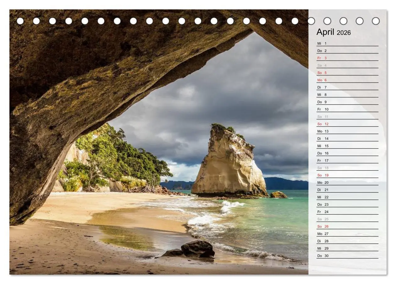 Bild: 9783457907078 | Sehnsucht nach Neuseeland (Tischkalender 2026 DIN A5 quer),...