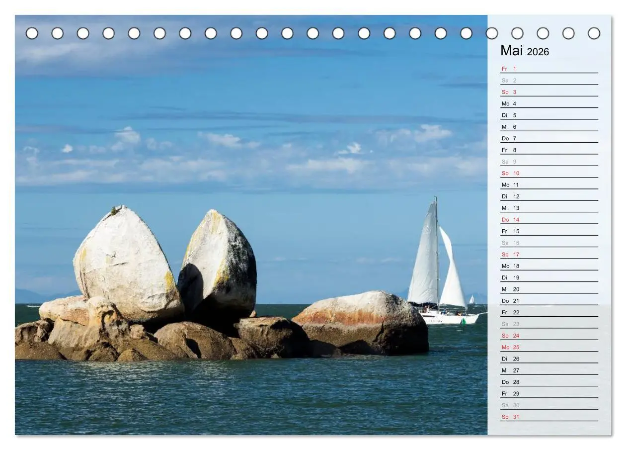 Bild: 9783457907078 | Sehnsucht nach Neuseeland (Tischkalender 2026 DIN A5 quer),...