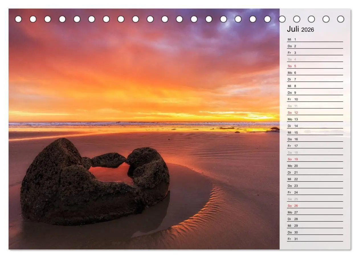 Bild: 9783457907078 | Sehnsucht nach Neuseeland (Tischkalender 2026 DIN A5 quer),...