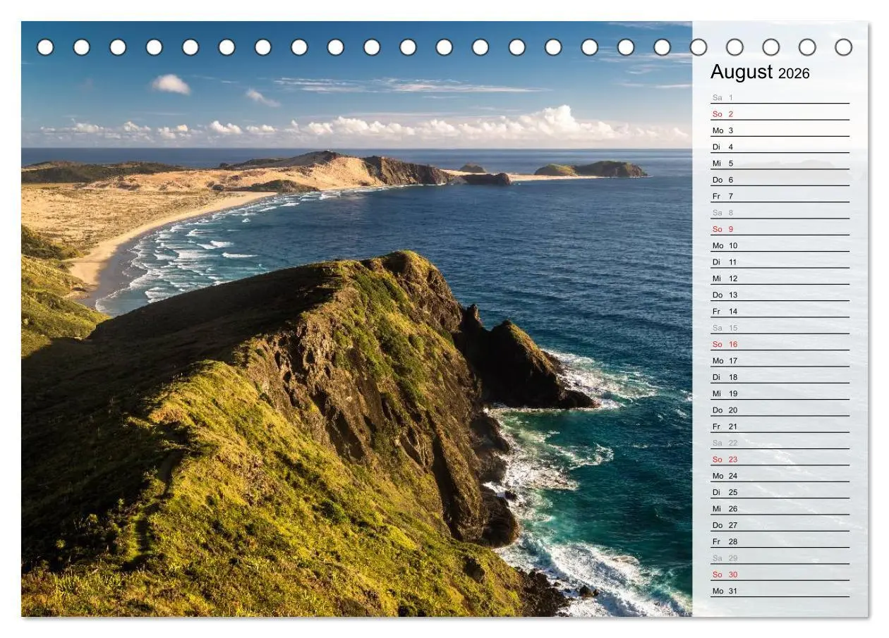 Bild: 9783457907078 | Sehnsucht nach Neuseeland (Tischkalender 2026 DIN A5 quer),...