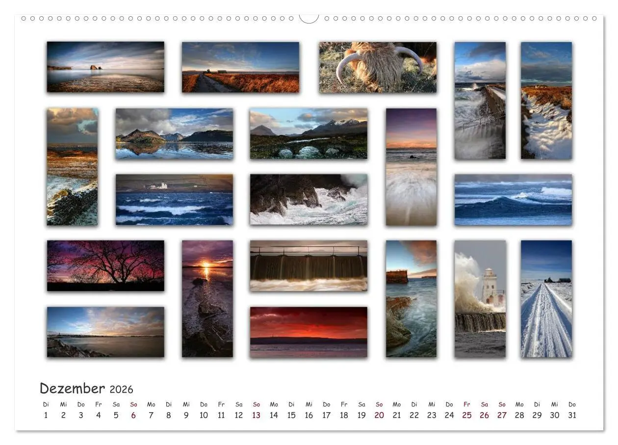 Bild: 9783516097078 | Schottland Impressionen (hochwertiger Premium Wandkalender 2026 DIN...