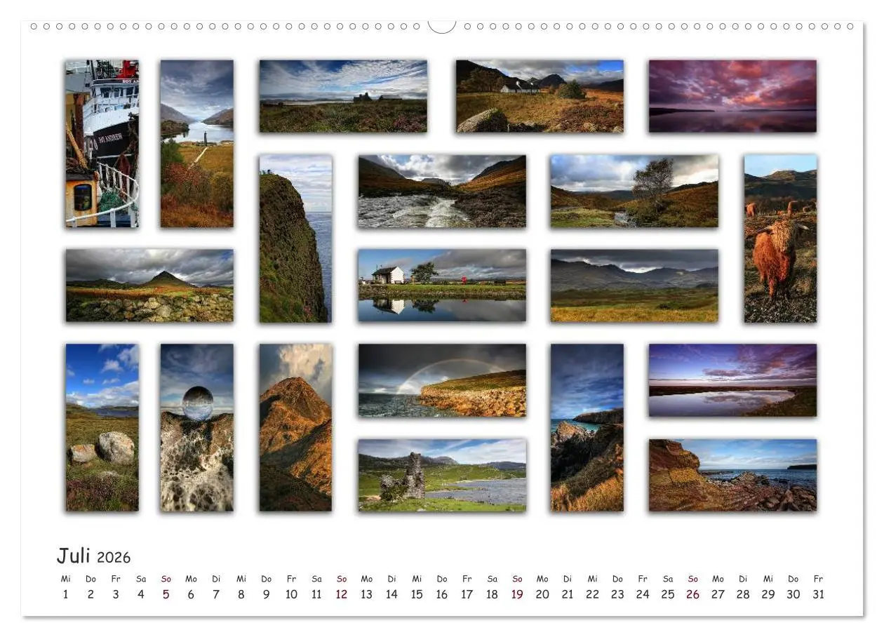 Bild: 9783516097078 | Schottland Impressionen (hochwertiger Premium Wandkalender 2026 DIN...