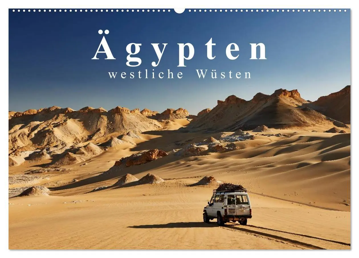 Cover: 9783516167078 | Ägypten - westliche Wüsten (Wandkalender 2026 DIN A2 quer),...
