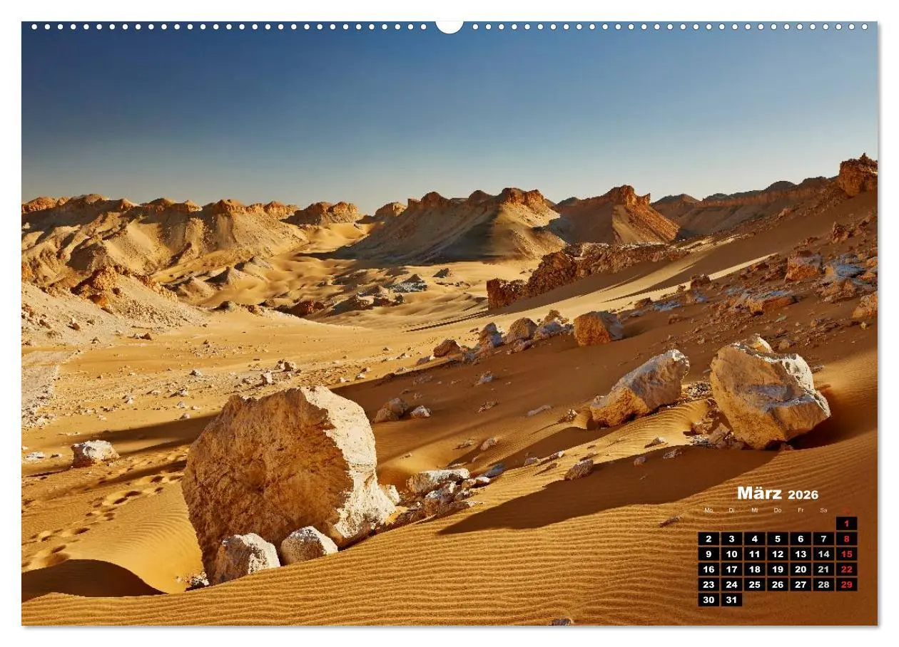 Bild: 9783516167078 | Ägypten - westliche Wüsten (Wandkalender 2026 DIN A2 quer),...