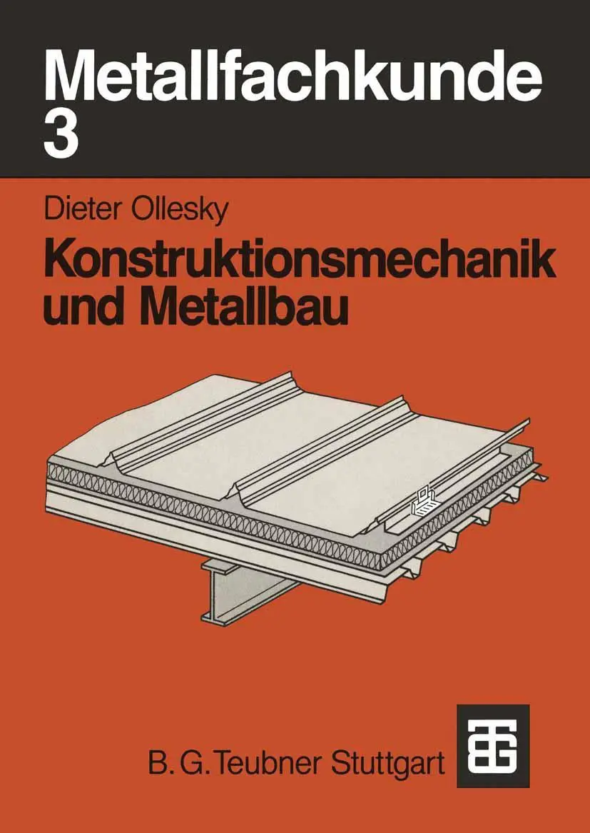 Cover: 9783519067078 | Metallfachkunde 3 | Konstruktionsmechanik und Metallbau | Ollesky