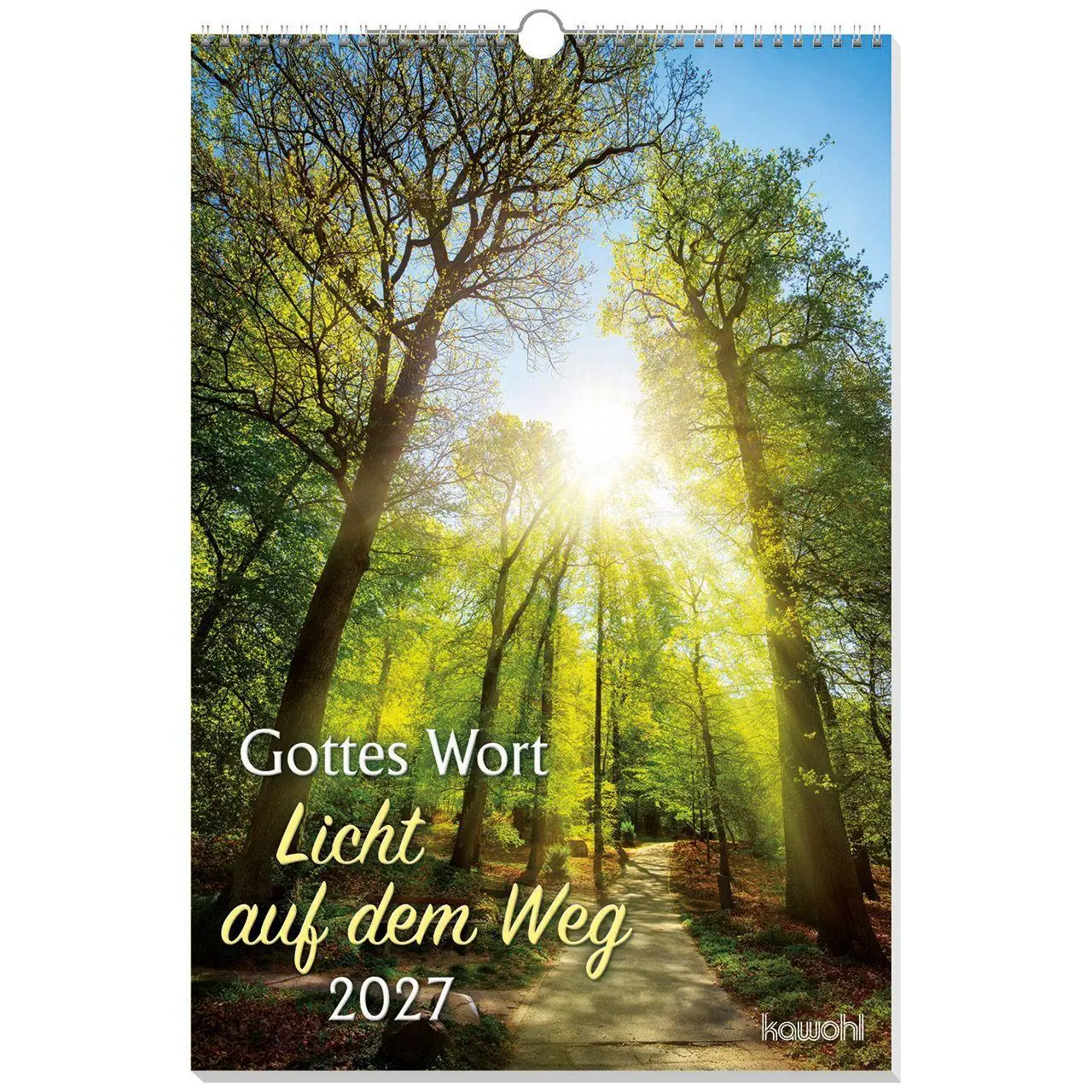 Cover: 9783754837078 | Gottes Wort - Licht auf dem Weg 2027 | Wandkalender | Kalender | 14 S.