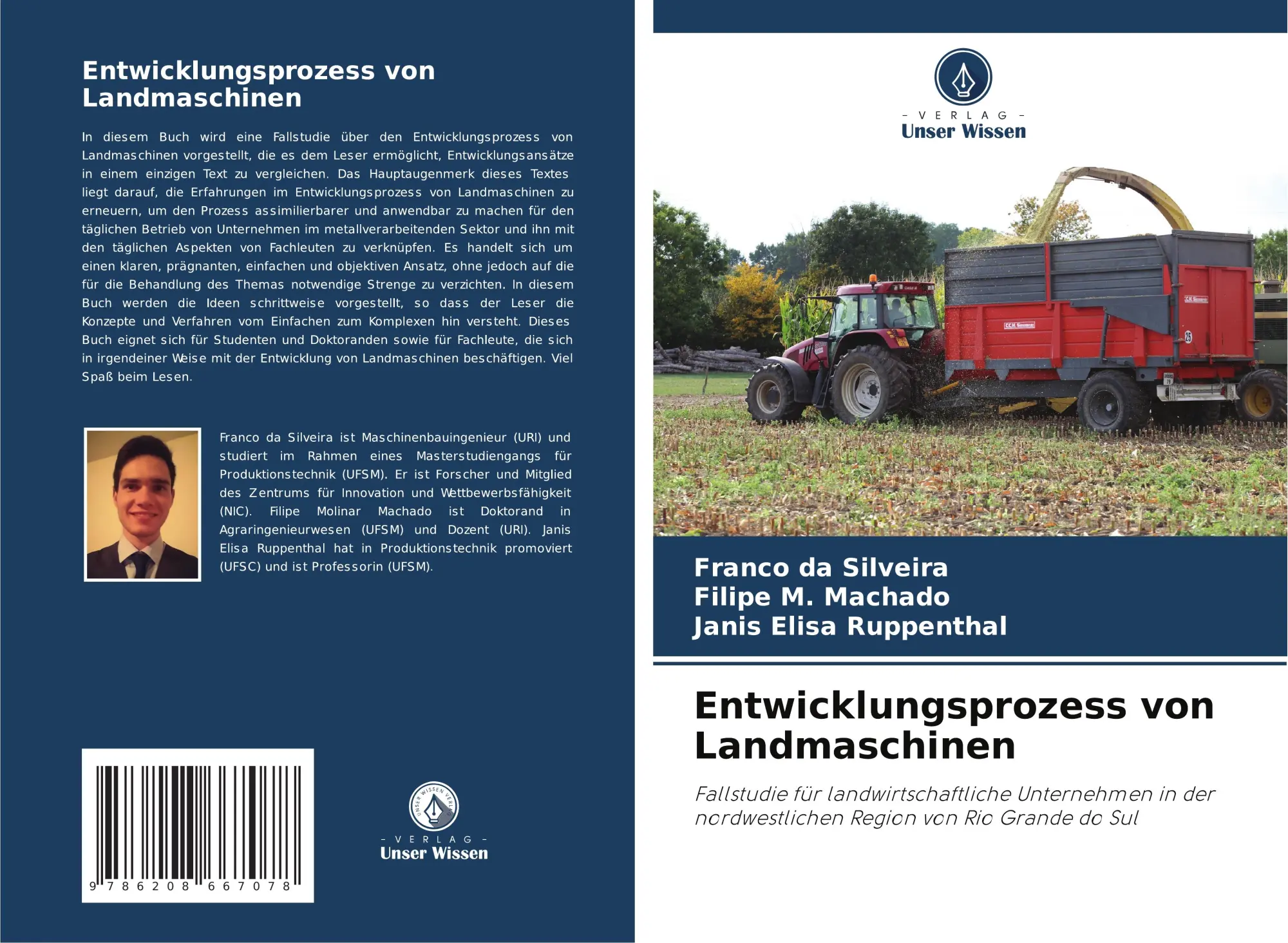 Cover: 9786208667078 | Entwicklungsprozess von Landmaschinen | Franco Da Silveira (u. a.)
