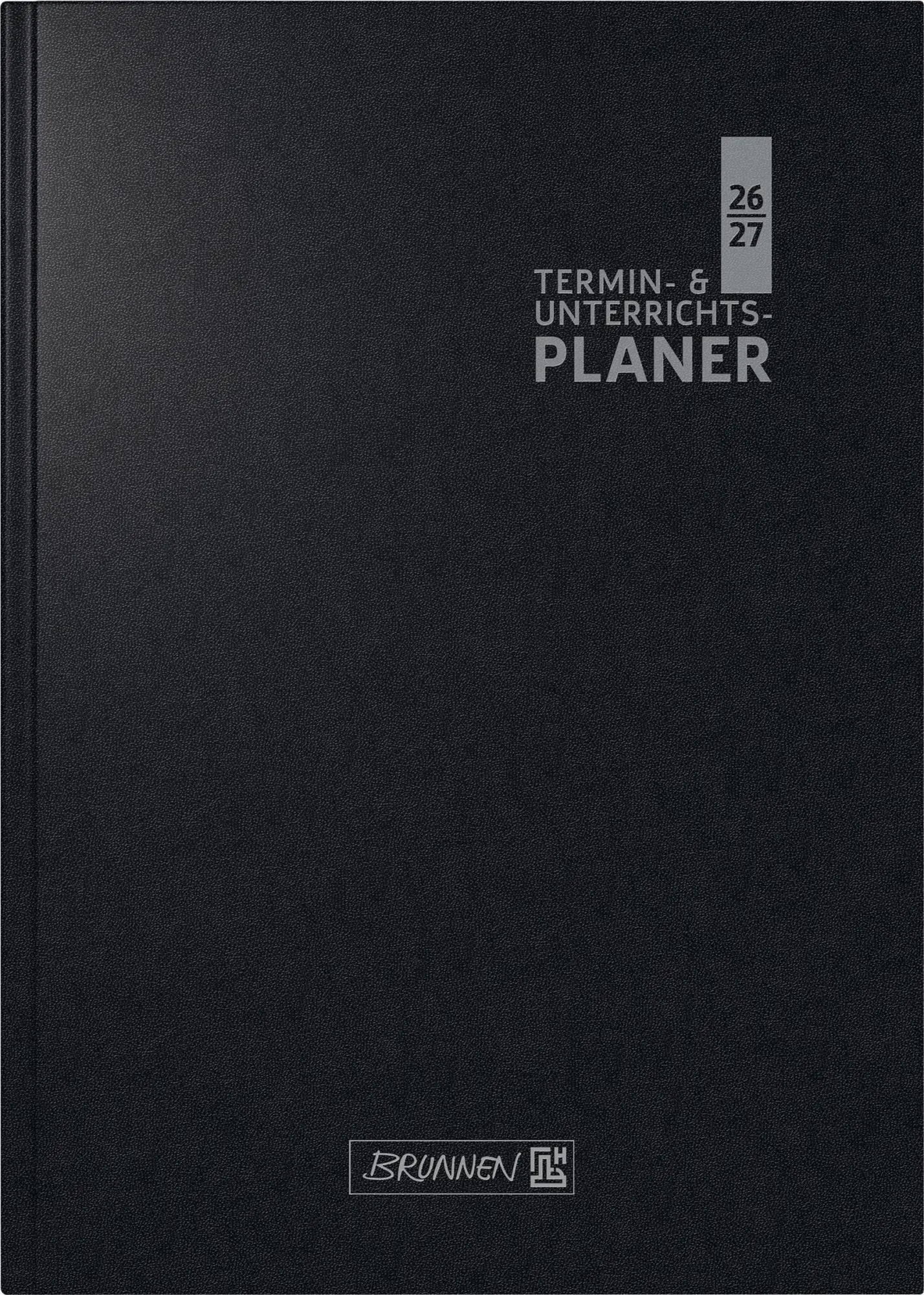 Cover: 4061947157178 | Termin- &amp; Unterrichtsplaner 2026/2027 A5, Kunststoff, schwarz | Buch