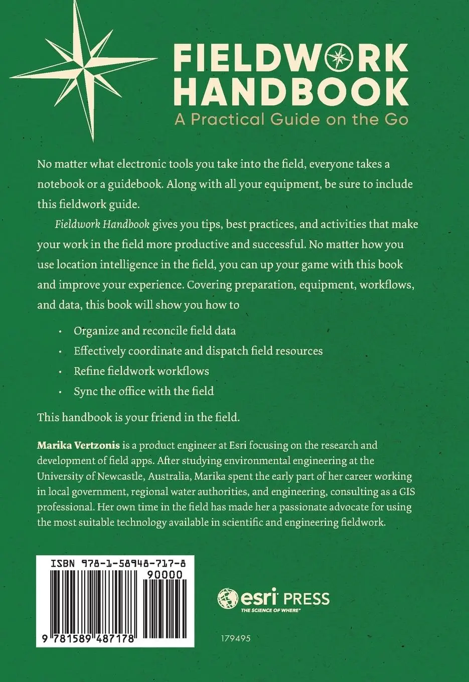 Rückseite: 9781589487178 | Fieldwork Handbook | A Practical Guide on the Go | Marika Vertzonis