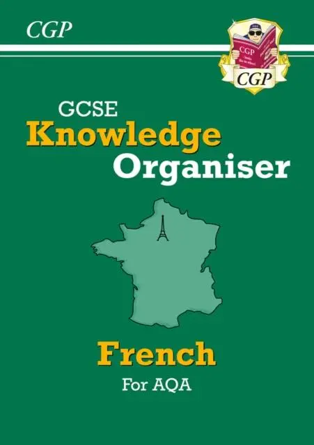 Cover: 9781789087178 | GCSE French AQA Knowledge Organiser (For exams in 2025) | Cgp Books