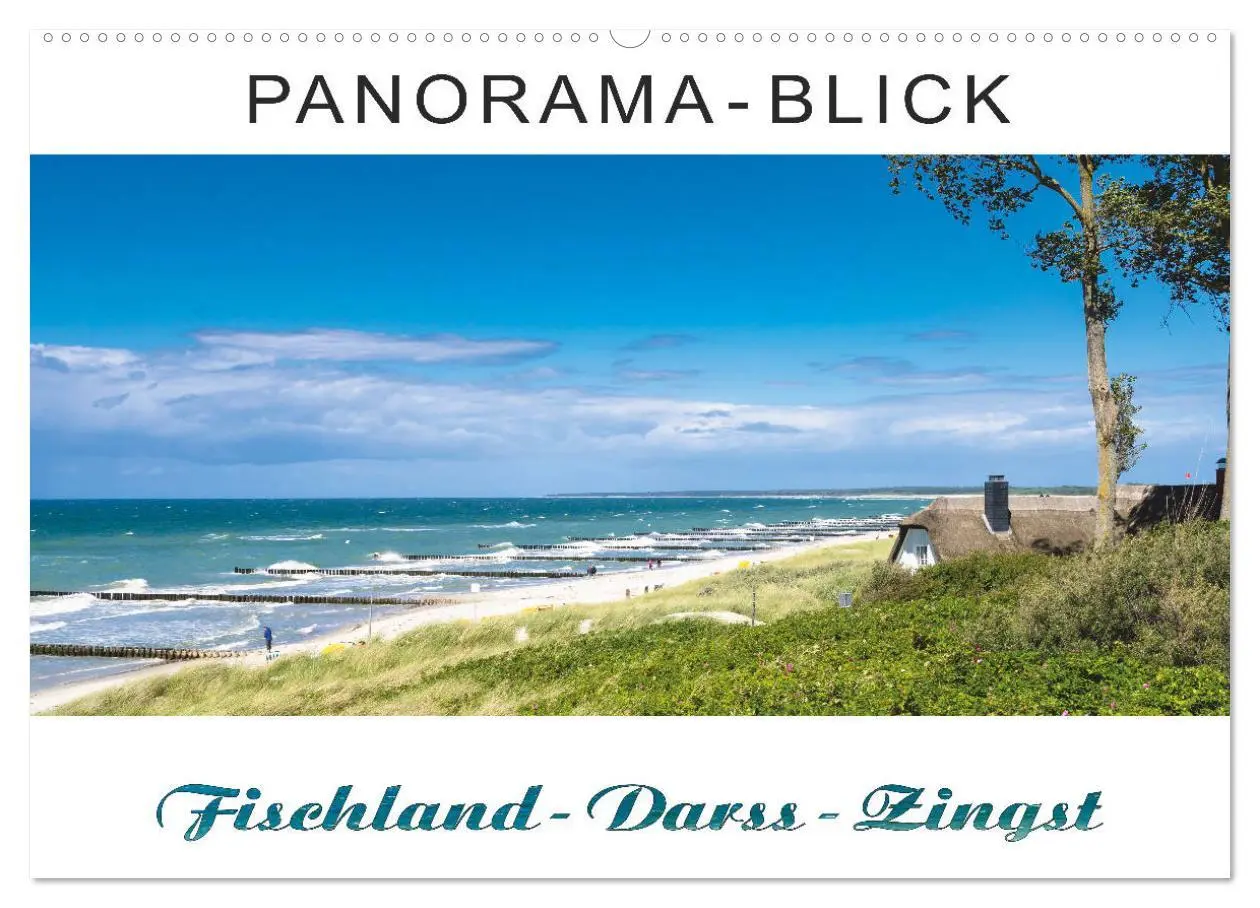 Cover: 9783435357178 | Panorama-Blick Fischland-Darss-Zingst (Wandkalender 2025 DIN A2...