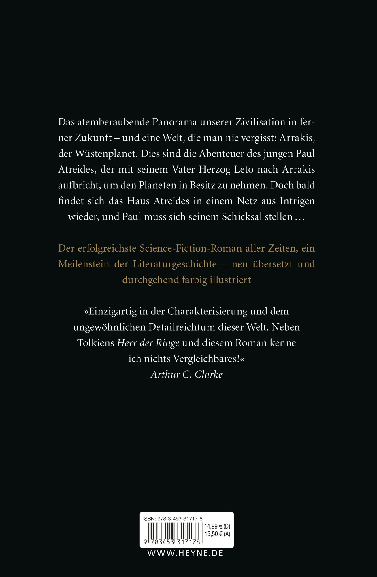 Bild: 9783453317178 | Der Wüstenplanet | Frank Herbert | Taschenbuch | 800 S. | Deutsch Bild: 9783453317178 | Der Wüstenplanet | Frank Herbert | Taschenbuch | 800 S. | Deutsch