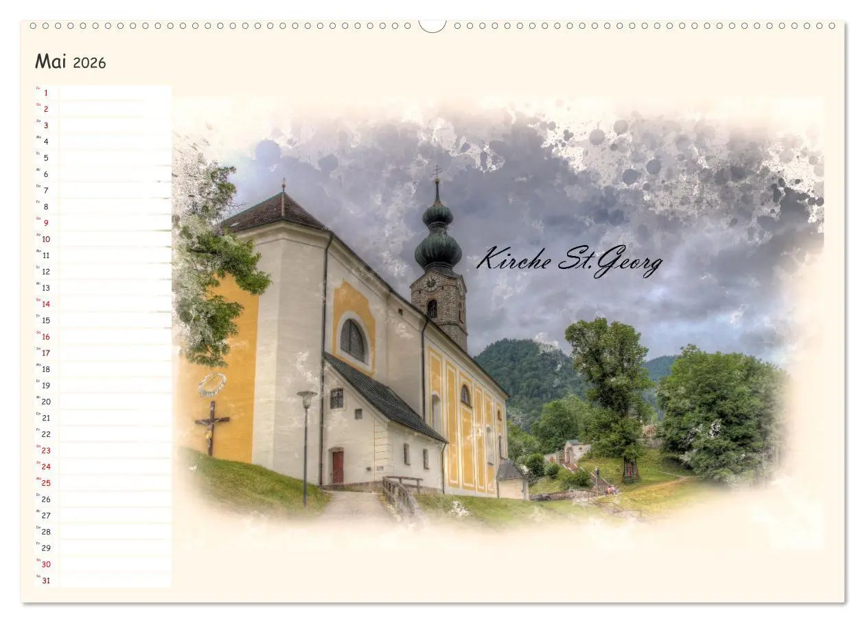 Bild: 9783457447178 | Ruhpolding mein schönes Dorf (hochwertiger Premium Wandkalender...