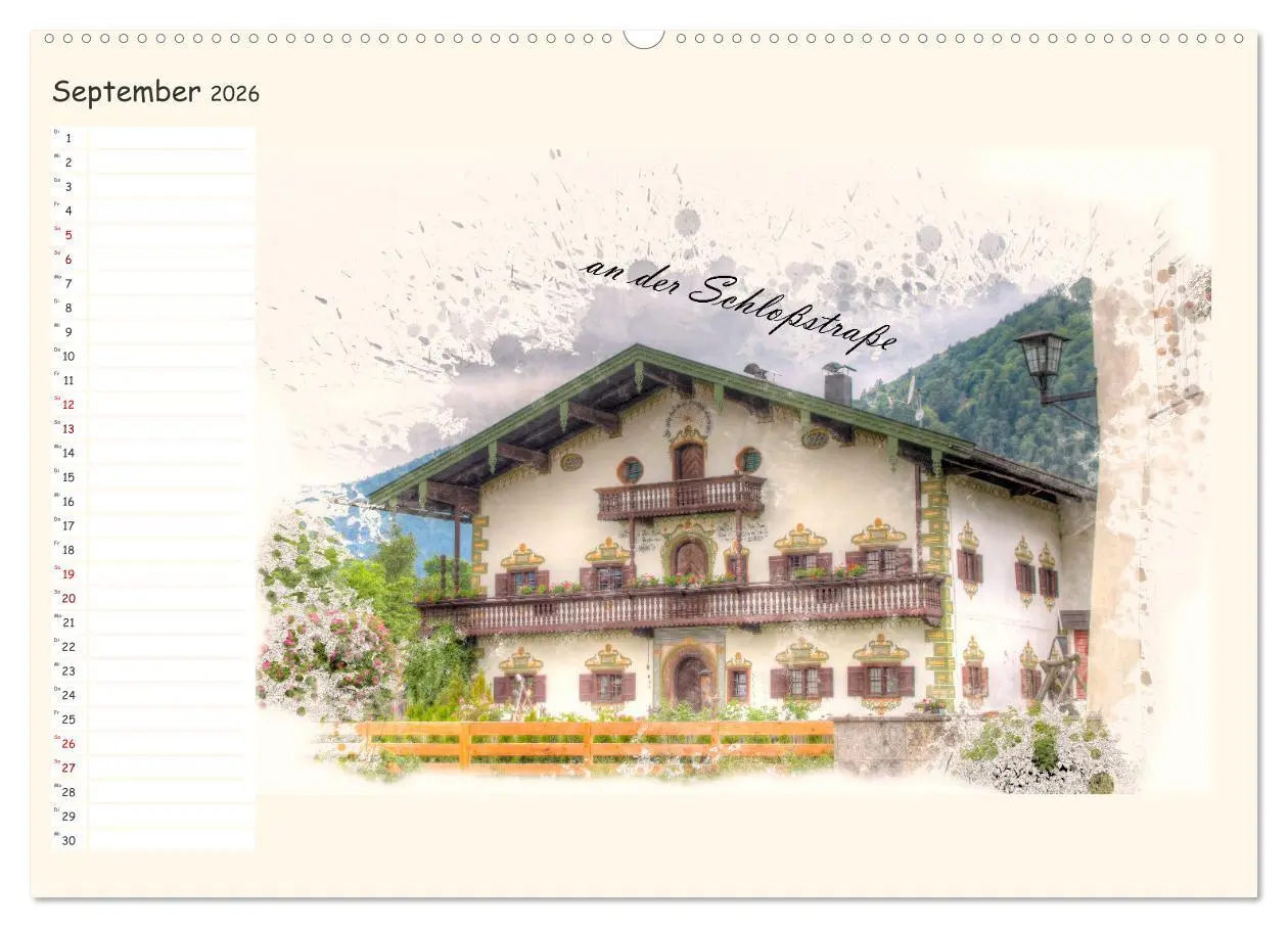 Bild: 9783457447178 | Ruhpolding mein schönes Dorf (hochwertiger Premium Wandkalender...