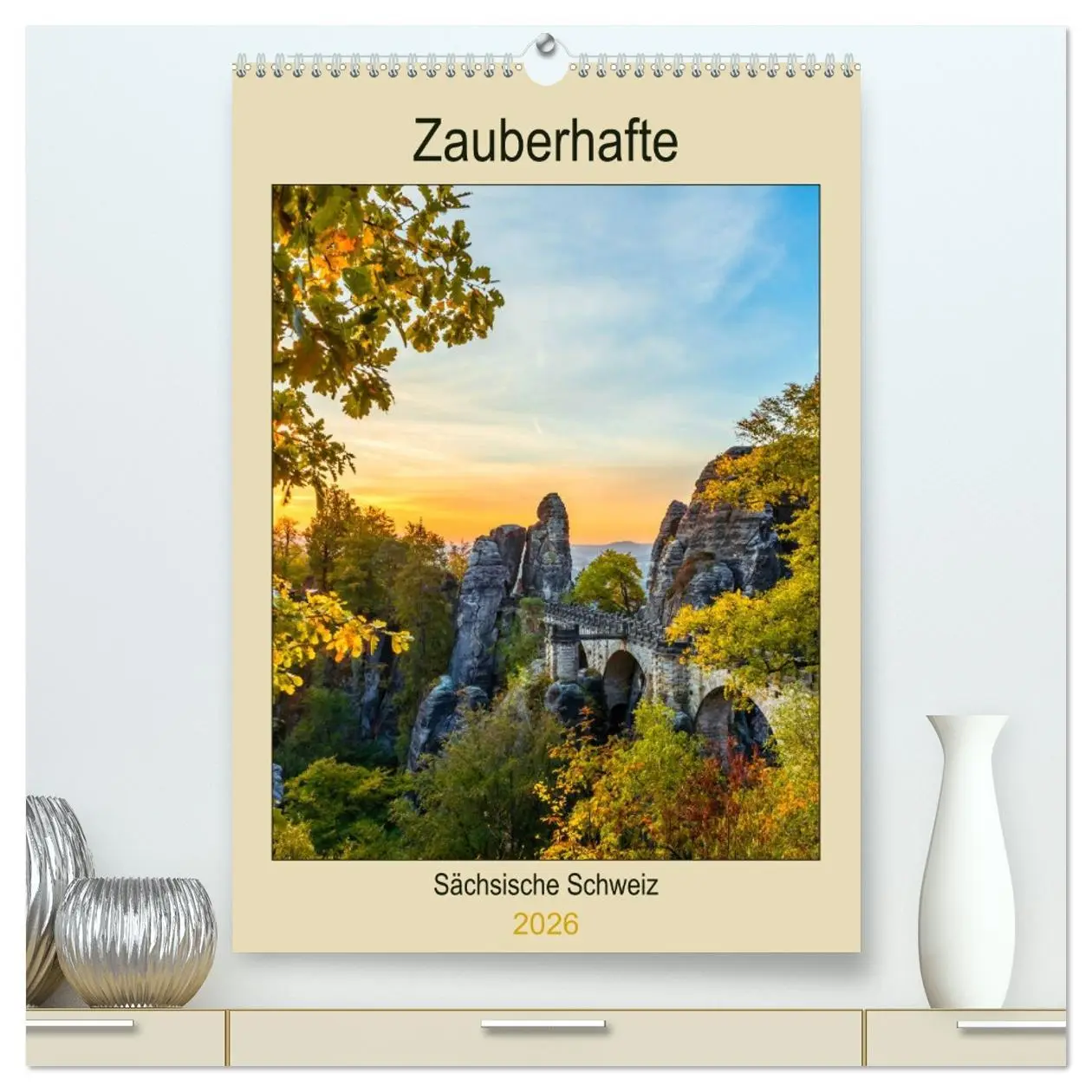 Cover: 9783516397178 | Zauberhafte Sächsische Schweiz (hochwertiger Premium Wandkalender...