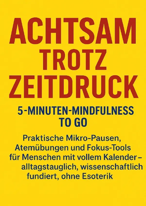 Cover: 9783565117178 | Achtsam trotz Zeitdruck: 5-Minuten-Mindfulness to go | Lina Krüger
