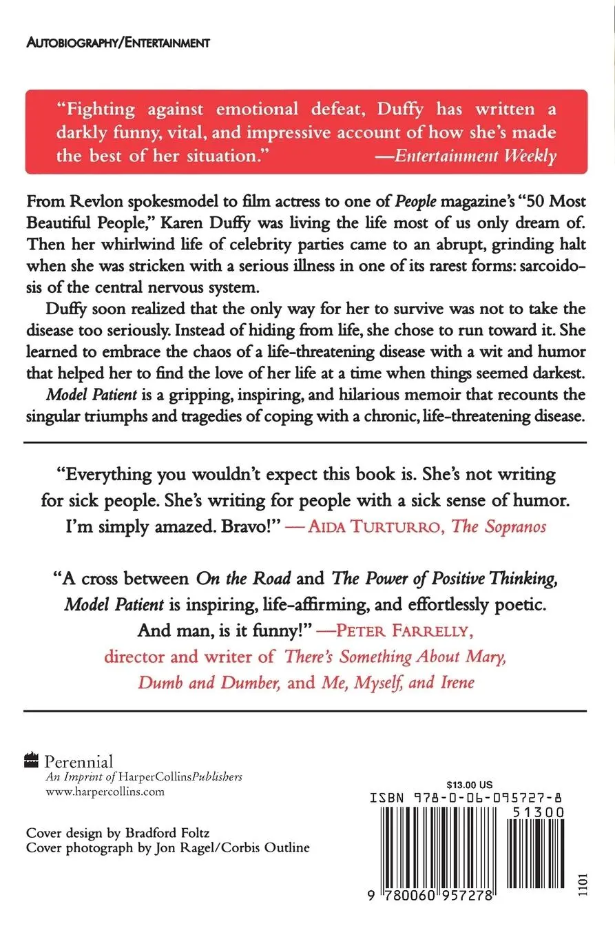 Rückseite: 9780060957278 | Model Patient | My Life as an Incurable Wise-Ass | Karen Duffy | Buch