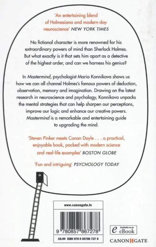 Rückseite: 9780857867278 | Mastermind | How to Think Like Sherlock Holmes | Maria Konnikova