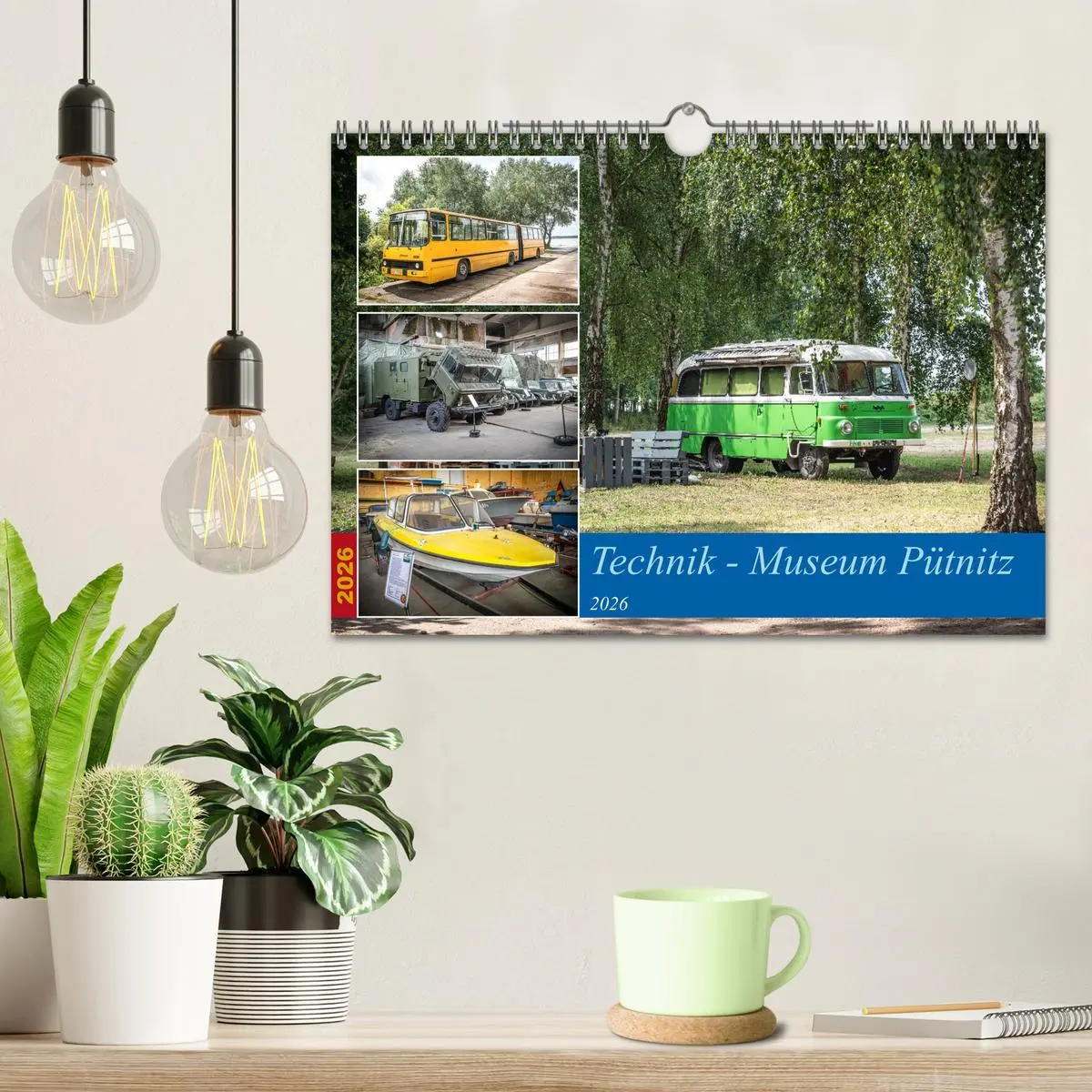 Bild: 9783457367278 | Technik-Museum Pütnitz (Wandkalender 2026 DIN A4 quer), CALVENDO...