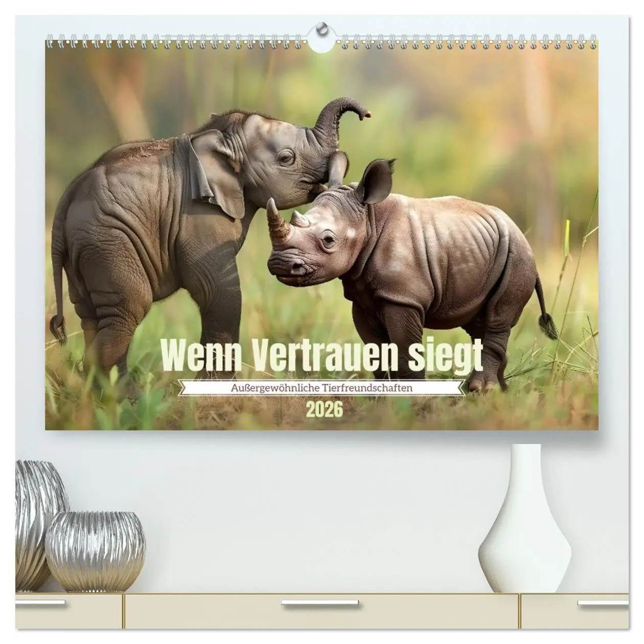 Cover: 9783457437278 | Wenn Vertrauen siegt (hochwertiger Premium Wandkalender 2026 DIN A2...