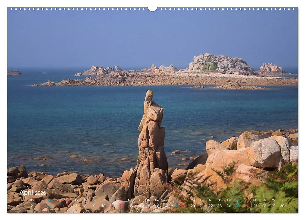 Bild: 9783516077278 | Bretagne - Sehnsucht in Blau (hochwertiger Premium Wandkalender...