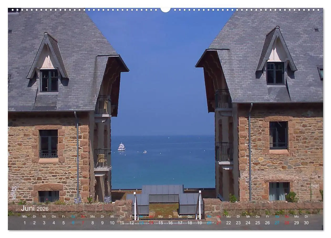 Bild: 9783516077278 | Bretagne - Sehnsucht in Blau (hochwertiger Premium Wandkalender...