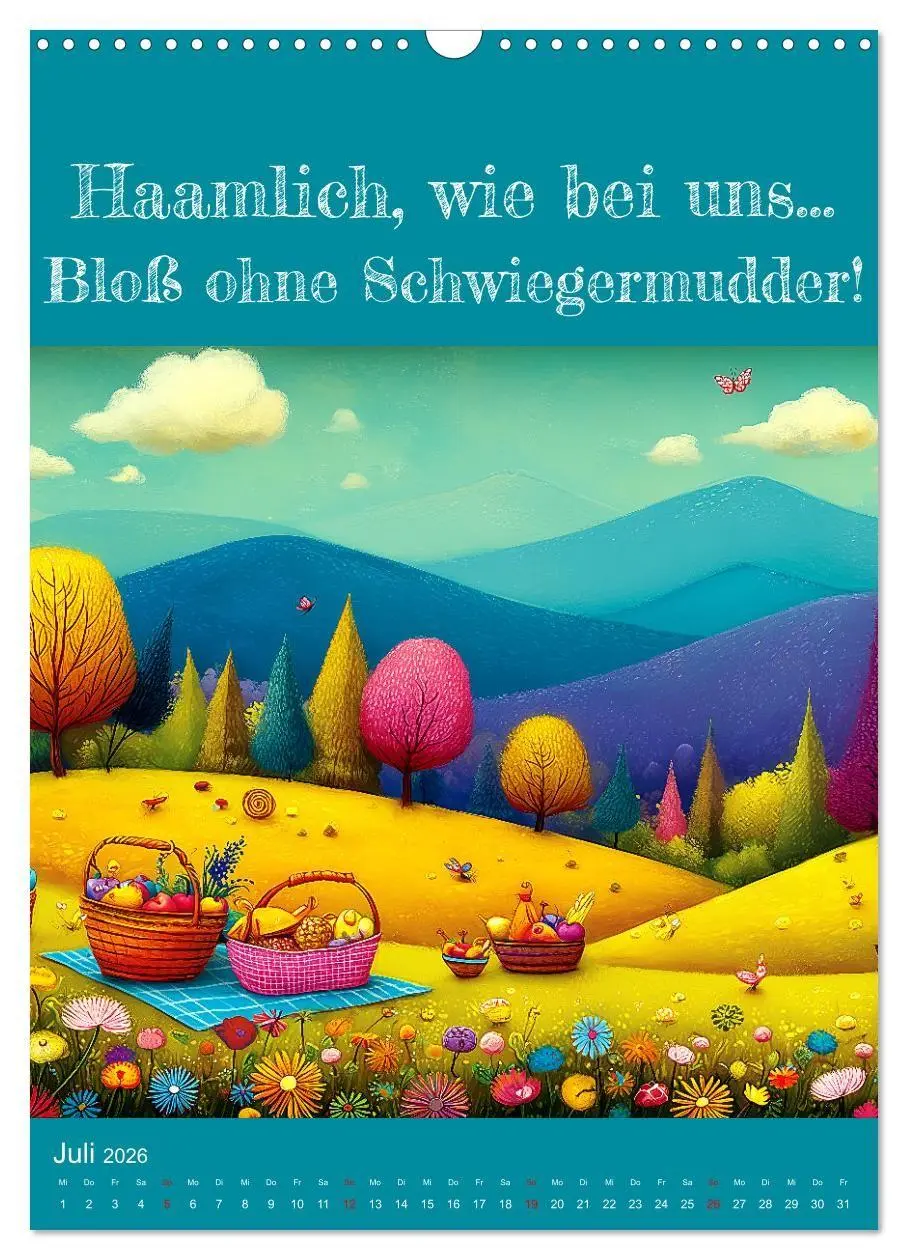 Bild: 9783516697278 | Erzgebirge mei Haamit - Mundart-Kalender mit sächsischem Humor...