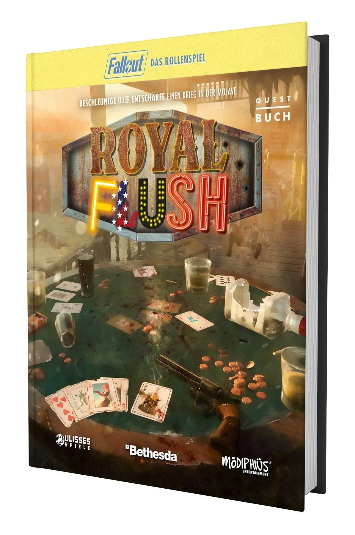 Cover: 9783987327278 | Fallout: Das Rollenspiel - Royal Flush | Jesse Heinig (u. a.) | Buch