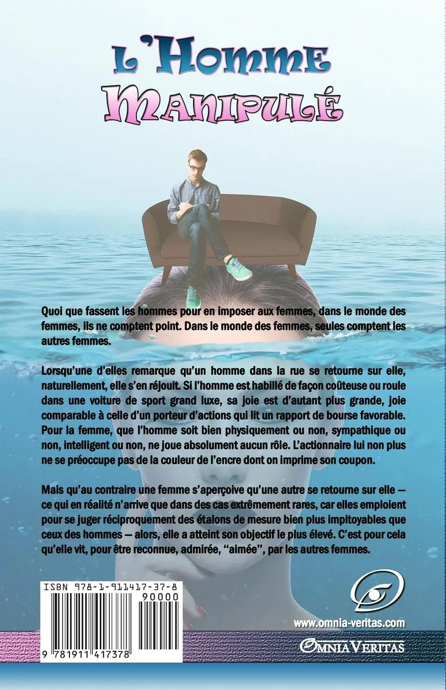 Rückseite: 9781911417378 | L'homme manipulé | Esther Vilar | Taschenbuch | Französisch | 2017
