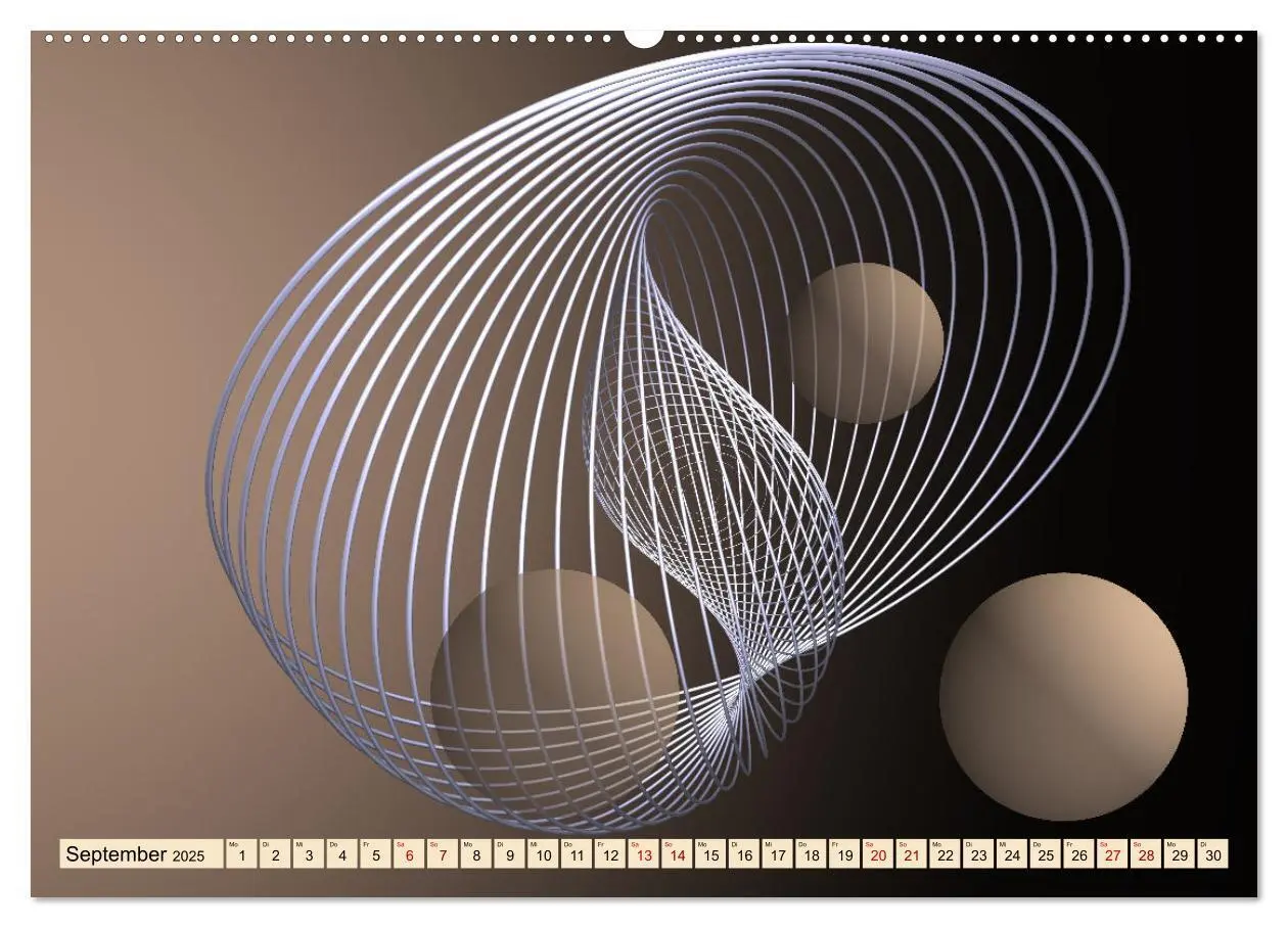 Bild: 9783435027378 | VARIATIONEN in BEIGE (hochwertiger Premium Wandkalender 2025 DIN A2...