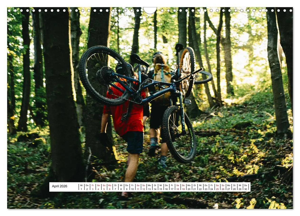 Bild: 9783457667378 | Mountainbike Trail-Action (Wandkalender 2026 DIN A3 quer), CALVENDO...