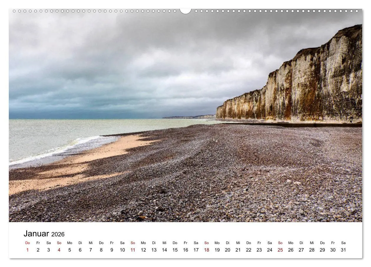 Bild: 9783457737378 | Normandie - Land am Meer (hochwertiger Premium Wandkalender 2026...