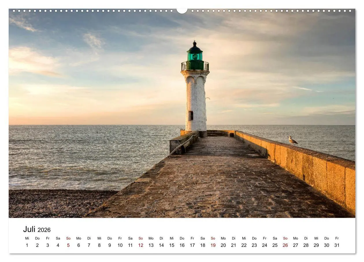 Bild: 9783457737378 | Normandie - Land am Meer (hochwertiger Premium Wandkalender 2026...