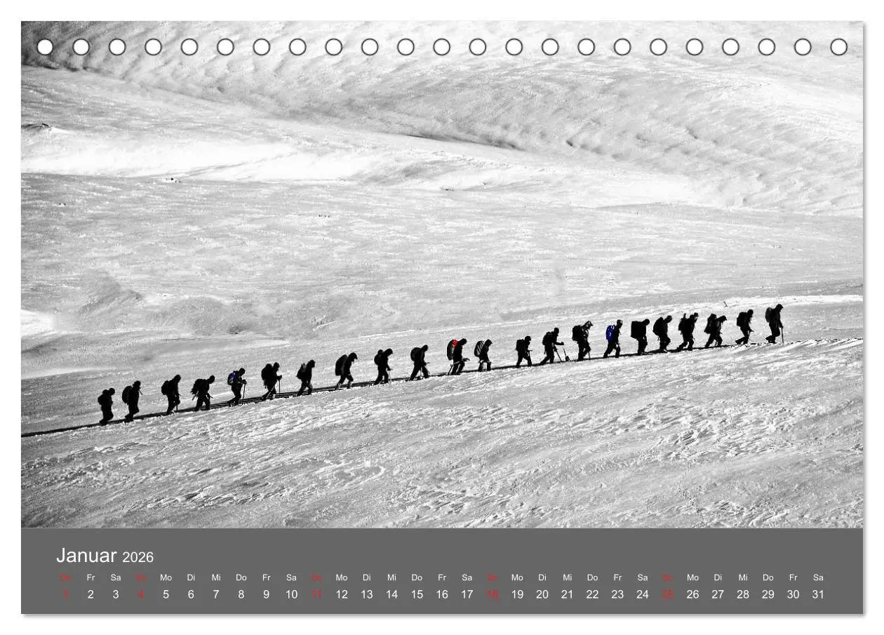 Bild: 9783457807378 | Bergsteigen - Extremsport am Limit (Tischkalender 2026 DIN A5...