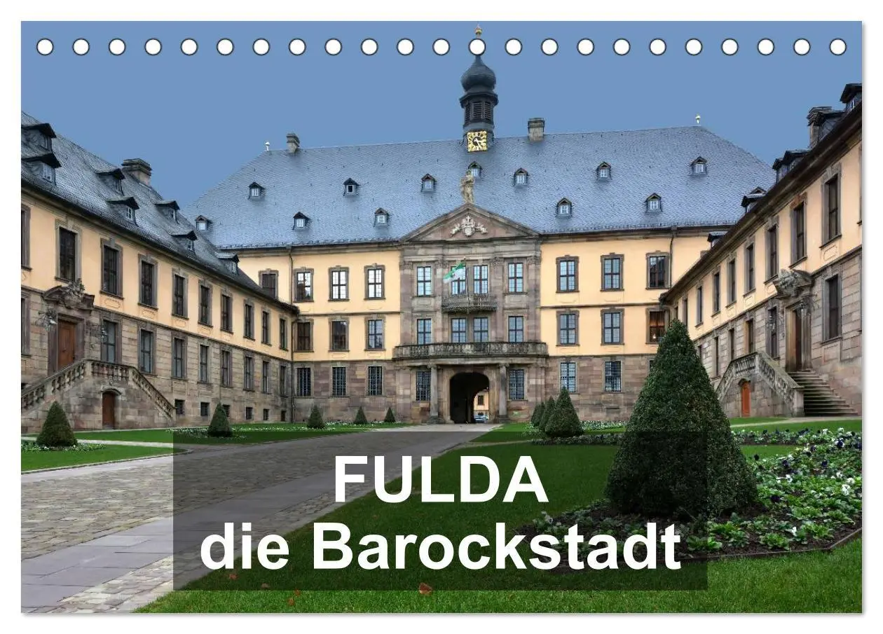 Cover: 9783457977378 | Fulda - die Barockstadt (Tischkalender 2026 DIN A5 quer), CALVENDO...