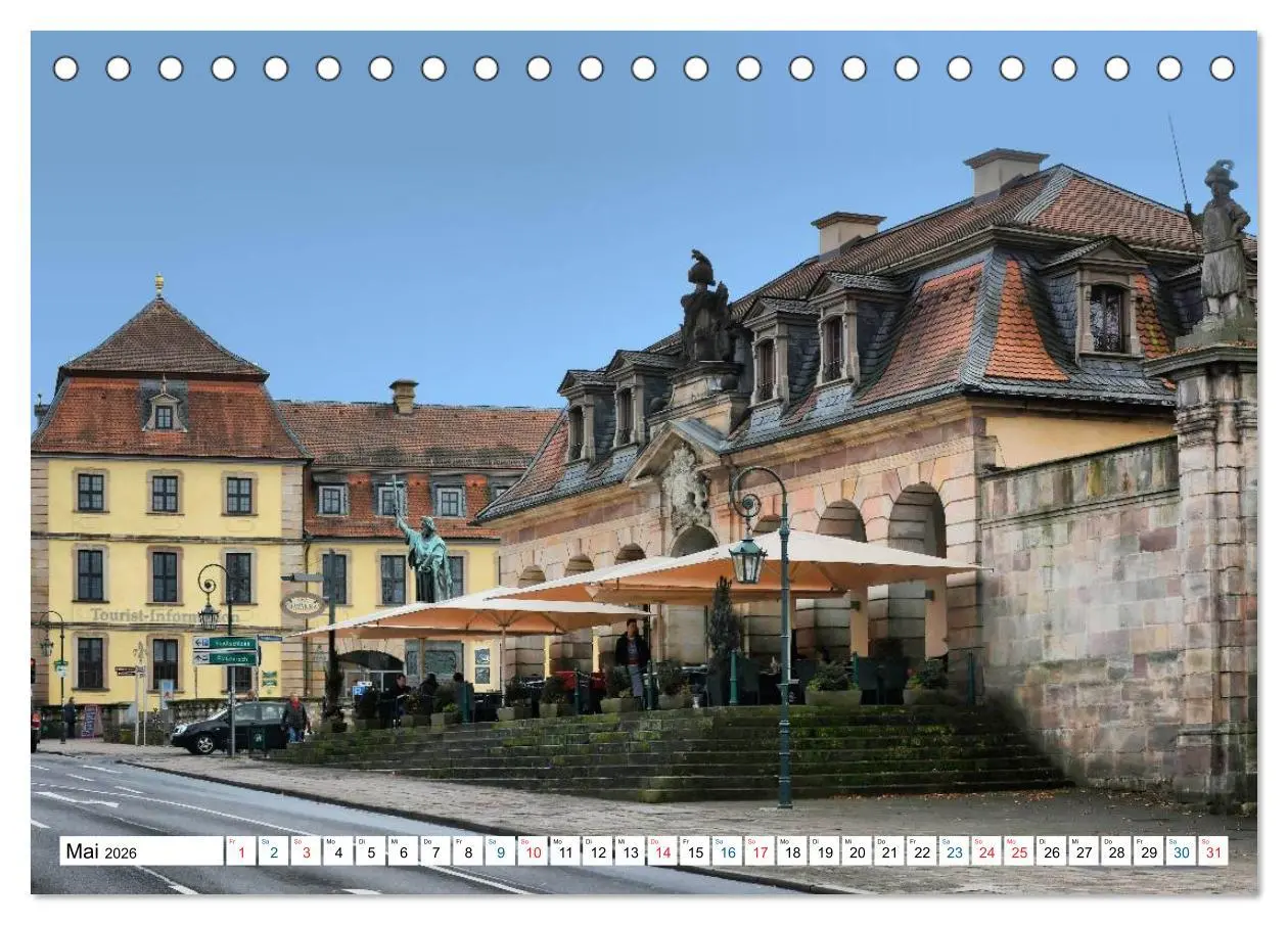 Bild: 9783457977378 | Fulda - die Barockstadt (Tischkalender 2026 DIN A5 quer), CALVENDO...