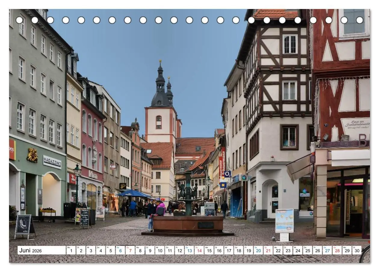 Bild: 9783457977378 | Fulda - die Barockstadt (Tischkalender 2026 DIN A5 quer), CALVENDO...