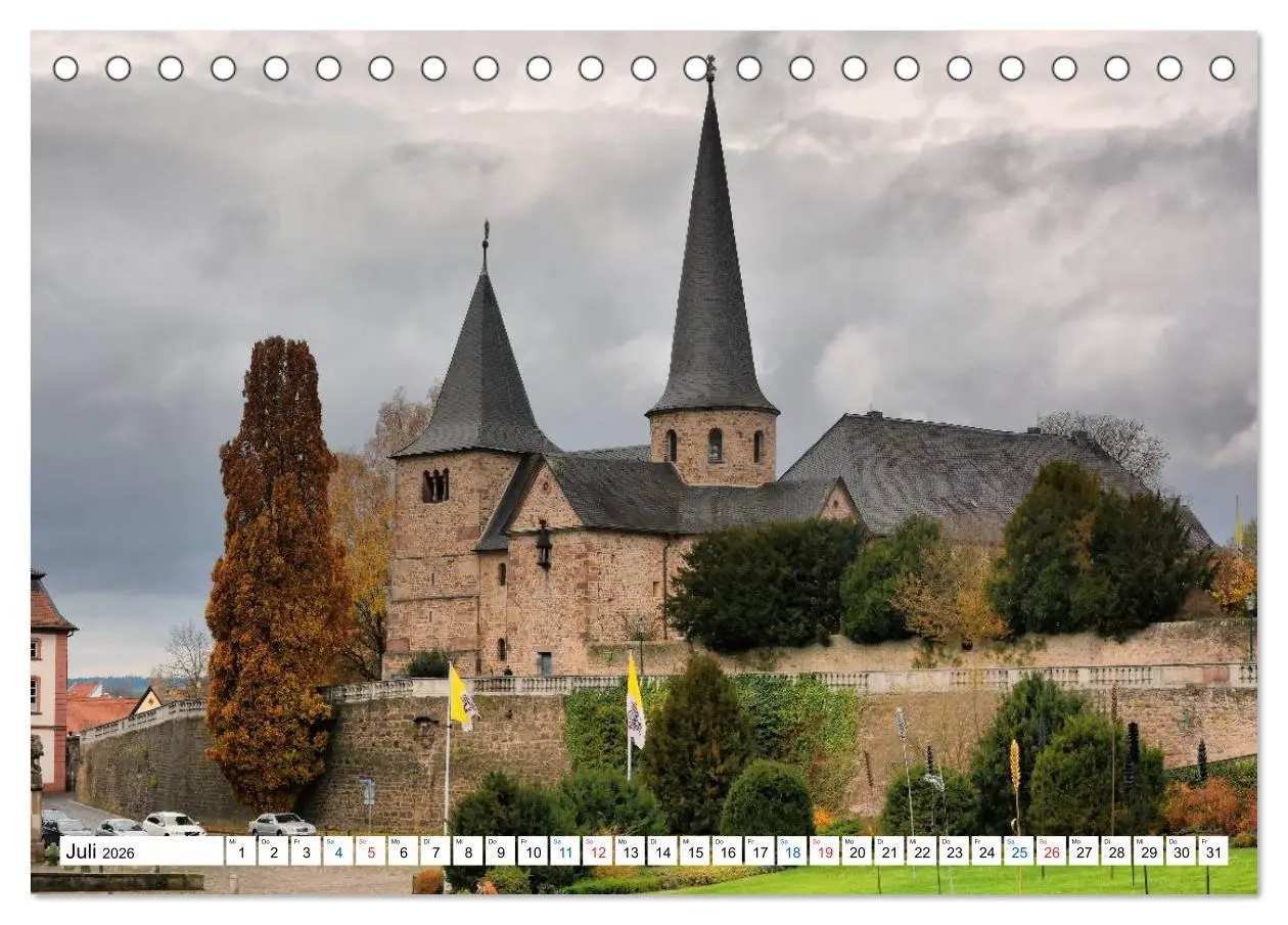 Bild: 9783457977378 | Fulda - die Barockstadt (Tischkalender 2026 DIN A5 quer), CALVENDO...