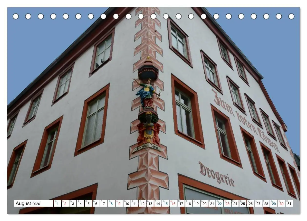 Bild: 9783457977378 | Fulda - die Barockstadt (Tischkalender 2026 DIN A5 quer), CALVENDO...