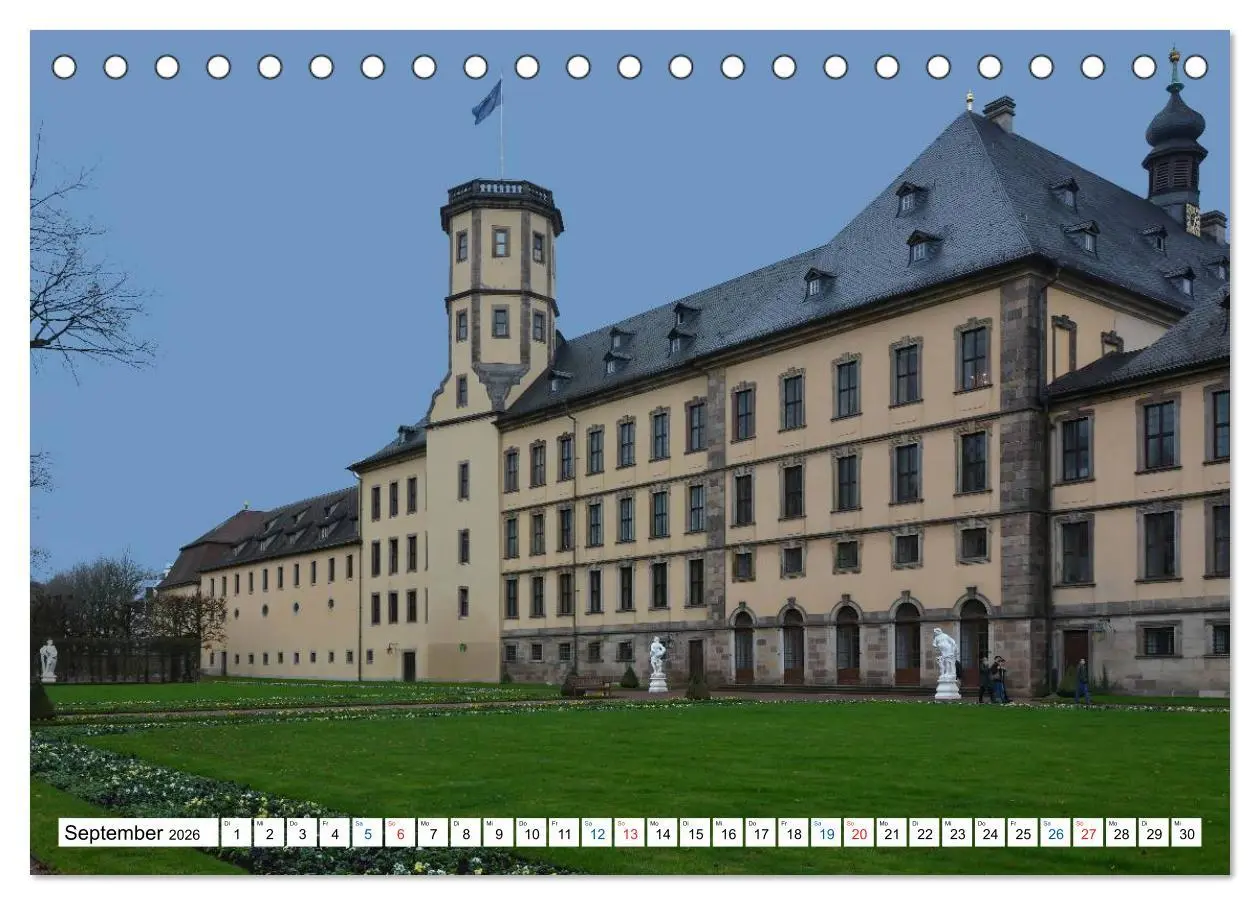 Bild: 9783457977378 | Fulda - die Barockstadt (Tischkalender 2026 DIN A5 quer), CALVENDO...
