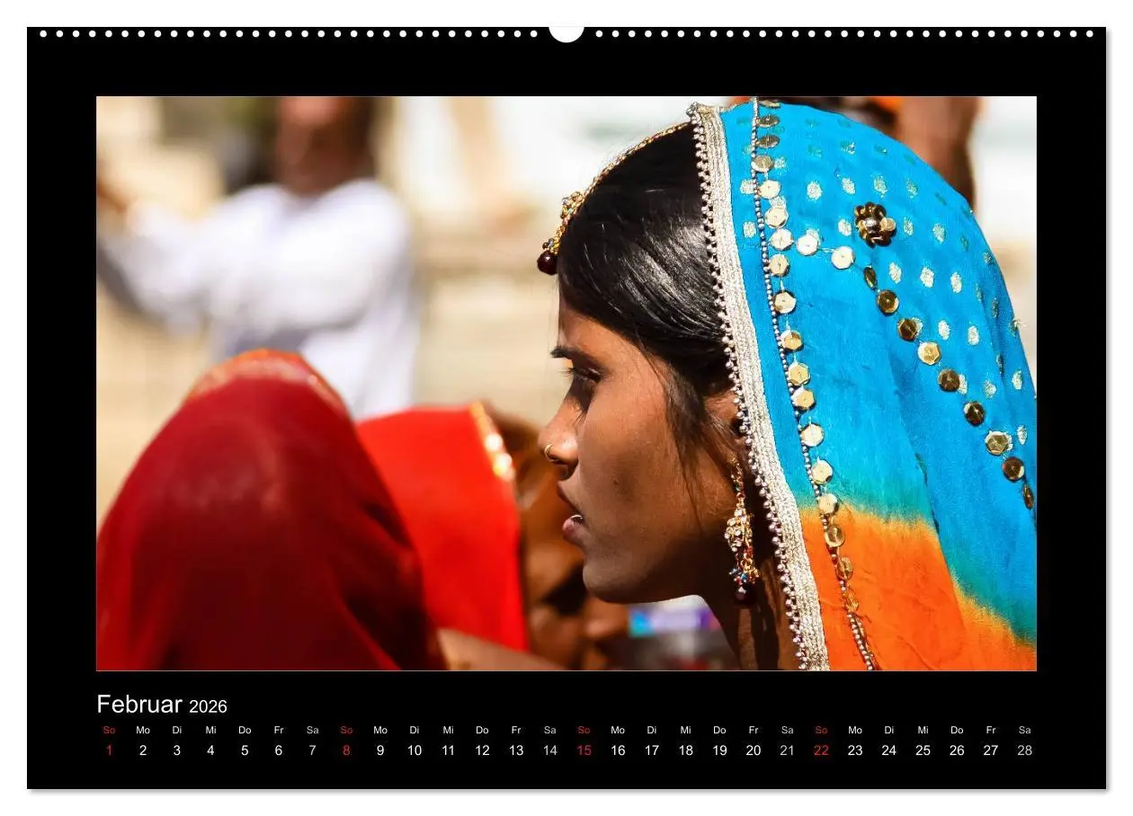Bild: 9783516067378 | Willkommen in Indien 2026 (hochwertiger Premium Wandkalender 2026...