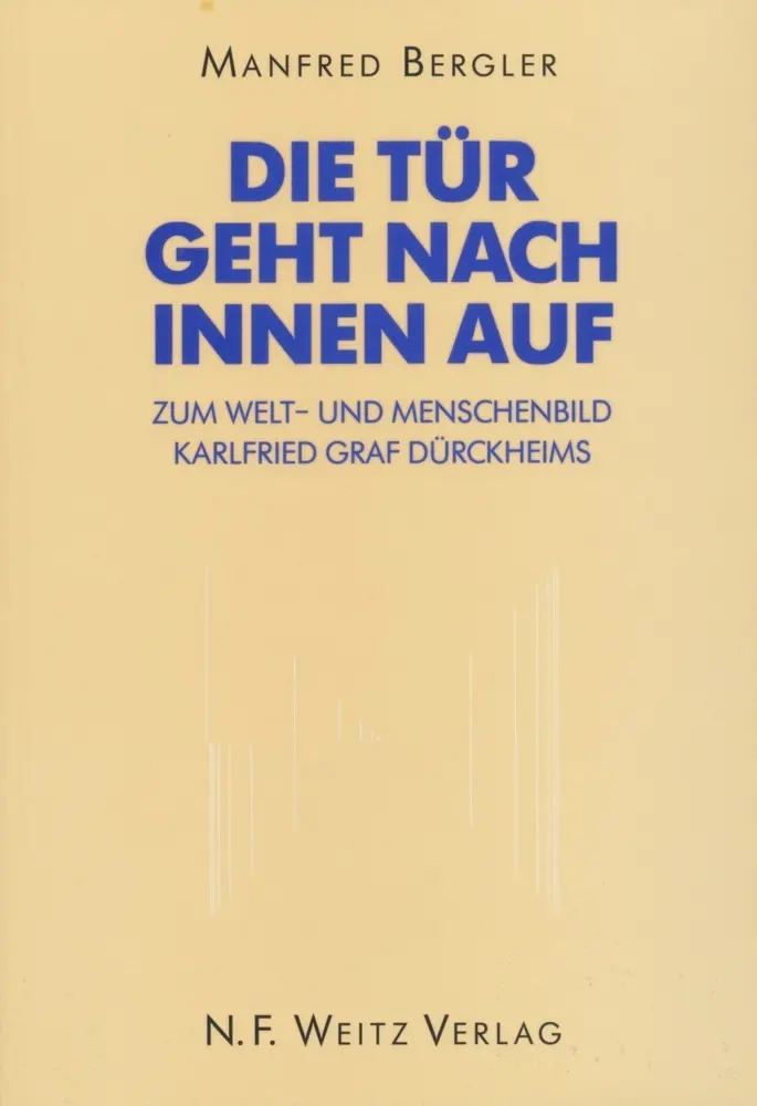 Cover: 9783925177378 | Die Tür geht nach innen auf | Manfred Bergler (u. a.) | Taschenbuch