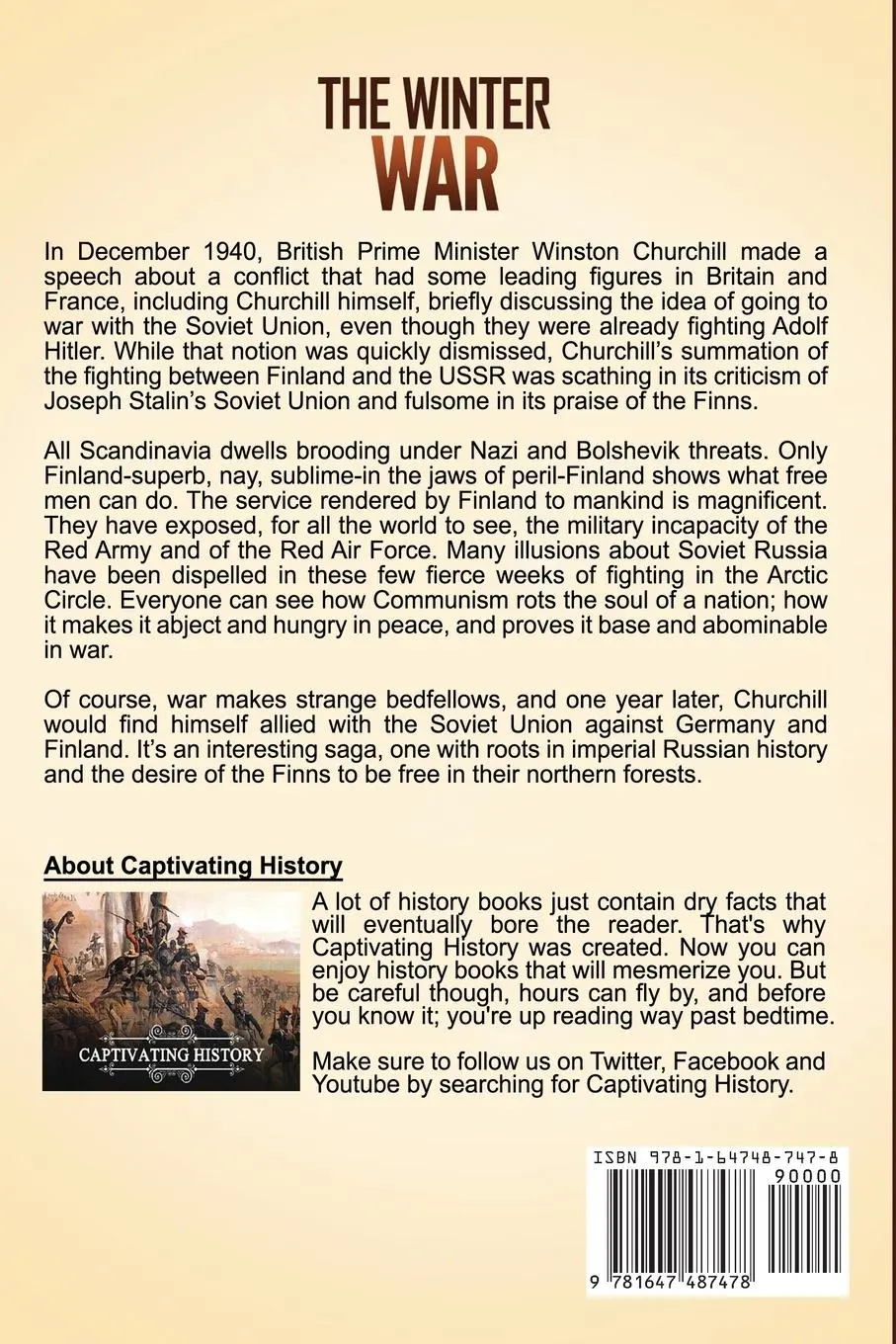 Rückseite: 9781647487478 | The Winter War | Captivating History | Taschenbuch | Englisch | 2020