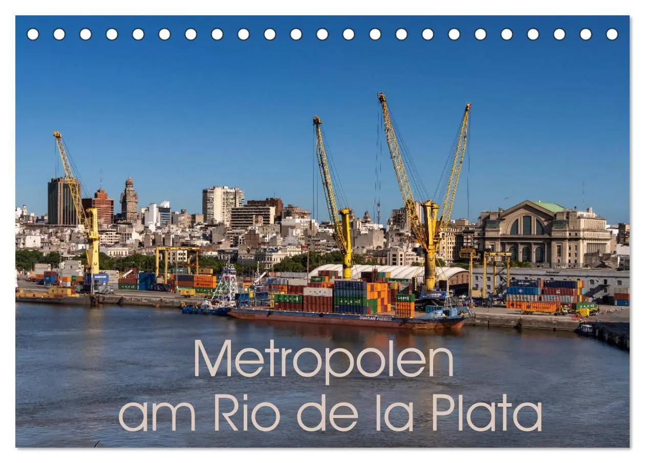 Cover: 9783457657478 | Metropolen am Rio de la Plata (Tischkalender 2026 DIN A5 quer),...